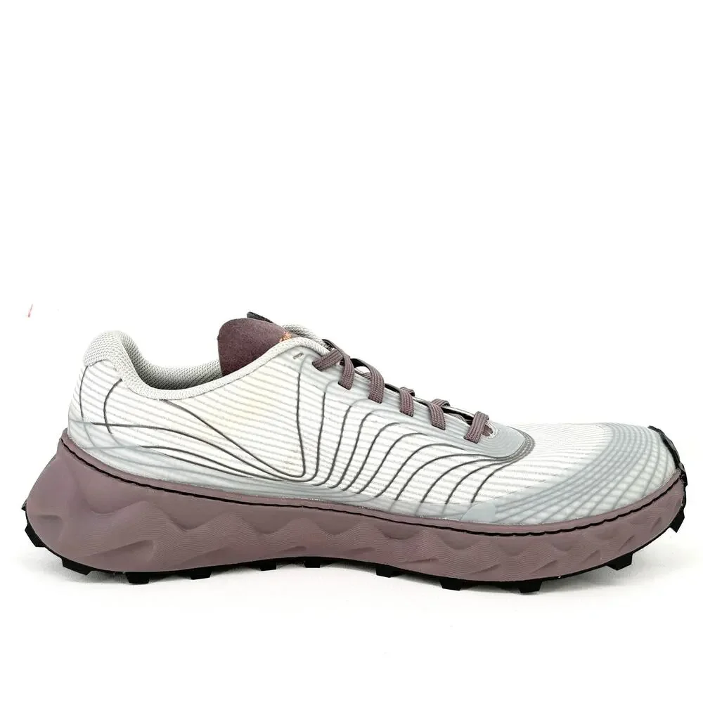 NNormal Tomir 2-01 Trail Running Shoes Womens Sz 12 Mens Sz 13 Grey Purple Sole